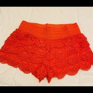 Lace shorts